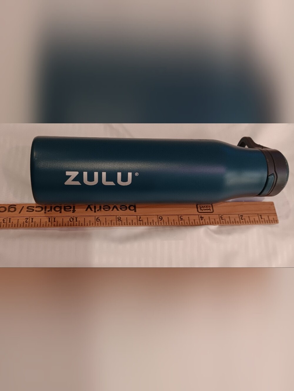 ZULU 26 PZ. Blue Stainless Bottle - Teal Blue